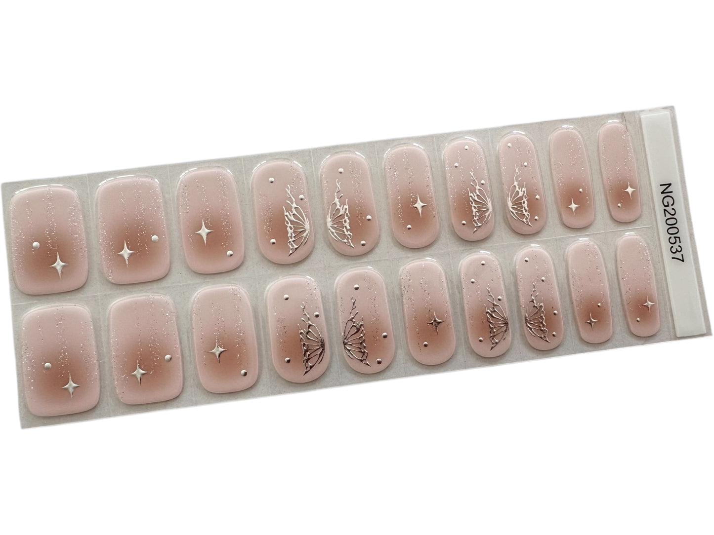 Spread Your Wings Semi-Cured Gel Nail Wrap