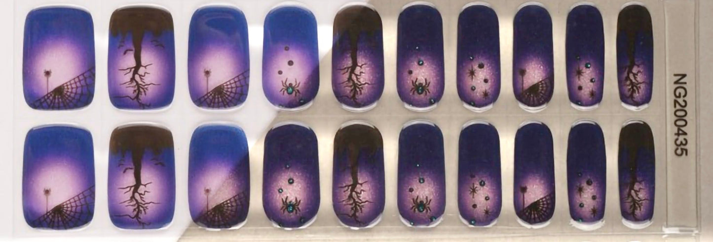 Wicked Woods Semi-Cured Gel Nail Wrap