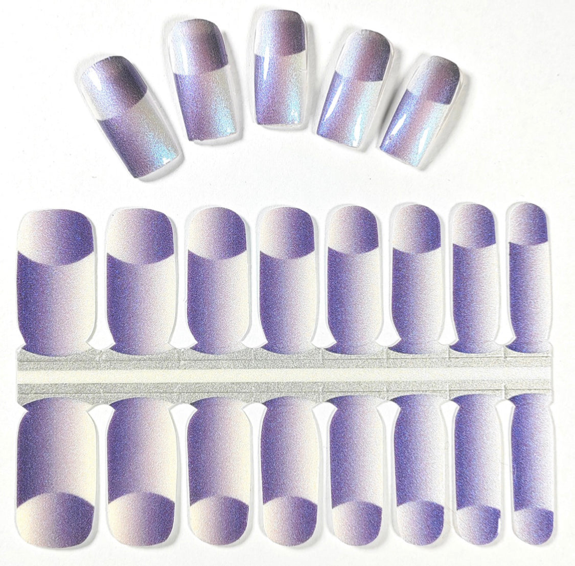 Periwinkle Optical Illusion
