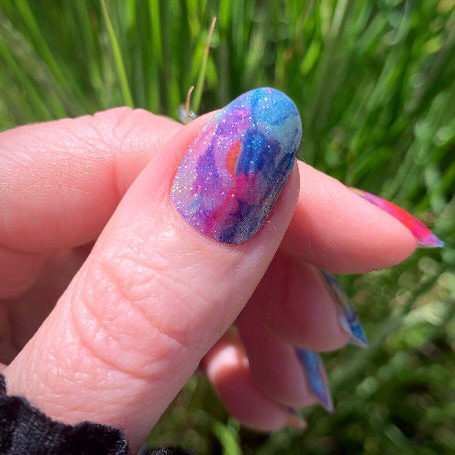 Artist's Palette Semi-Cured Gel Nail Wrap