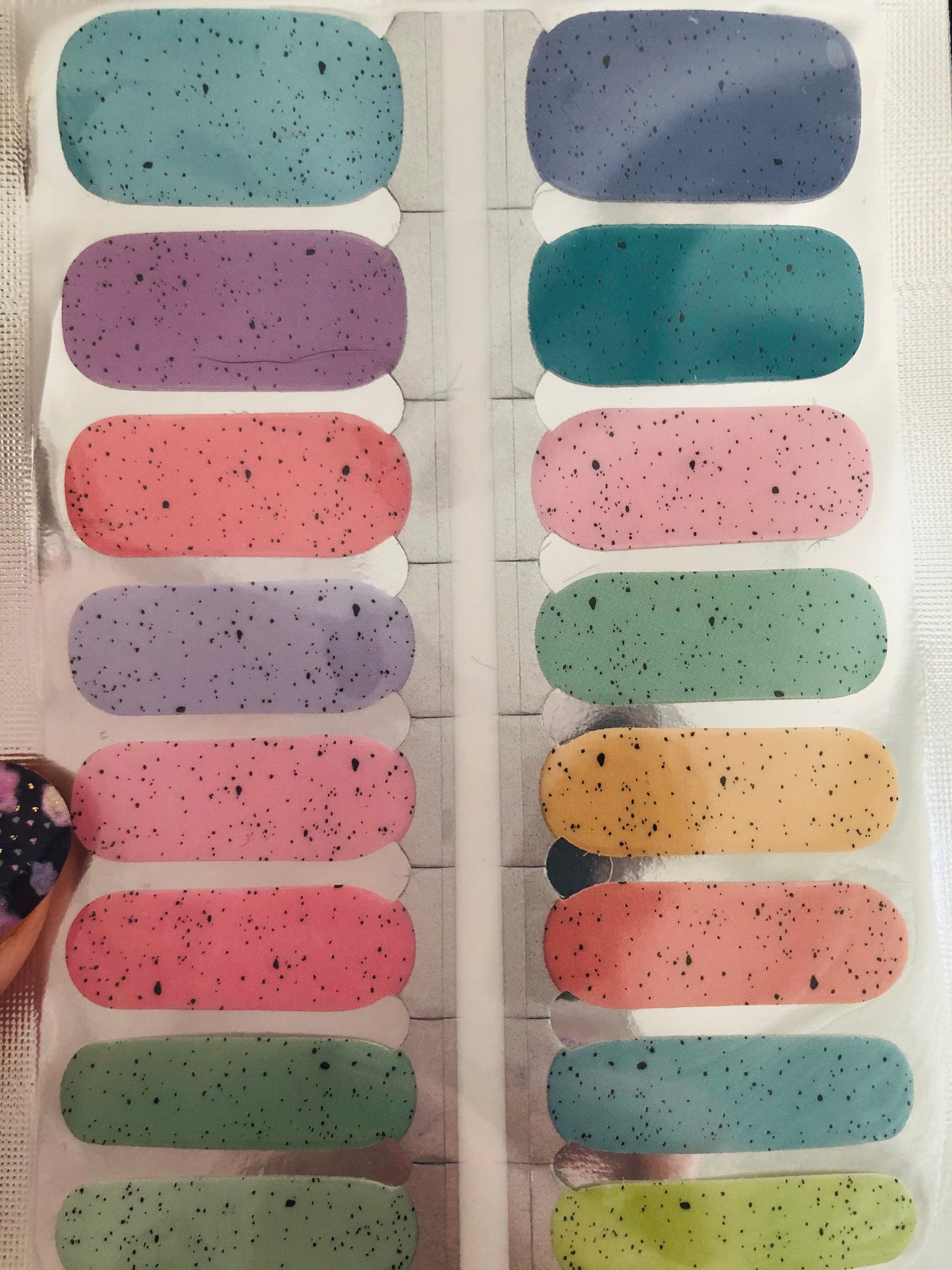 Speckled