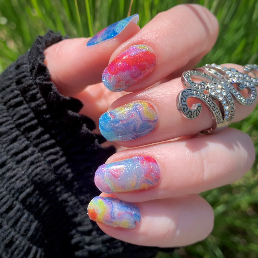 Artist's Palette Semi-Cured Gel Nail Wrap