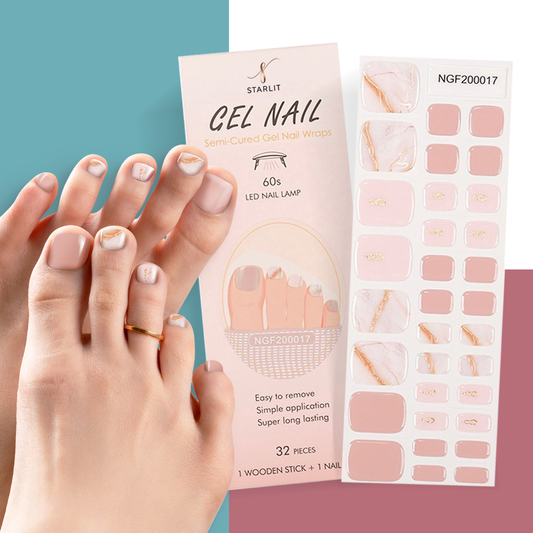 Unconditional Semi-Cured Gel Pedicure Wrap