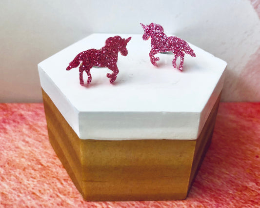 'Magical Unicorn' Mini Stud Earrings