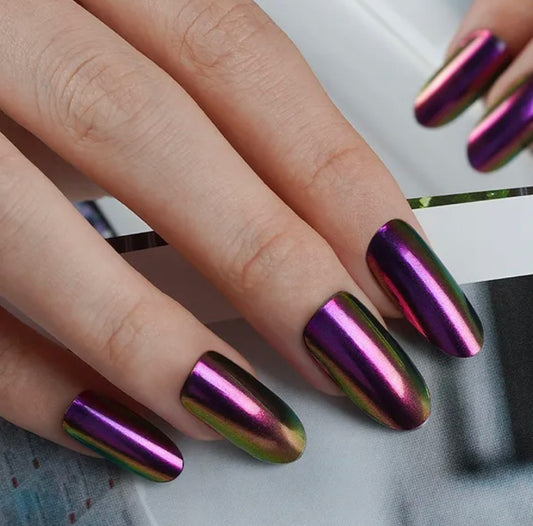 Violet Storm Colour Shift Semi-Cured Gel Nail Wrap
