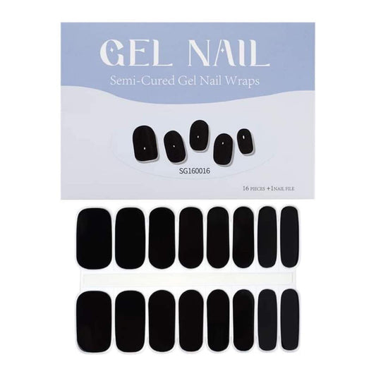 Darkness Semi-Cured Gellies Nail Wrap
