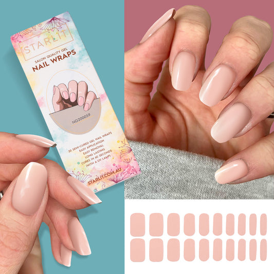 Bare It All Semi-Cured Gel Nail Wrap