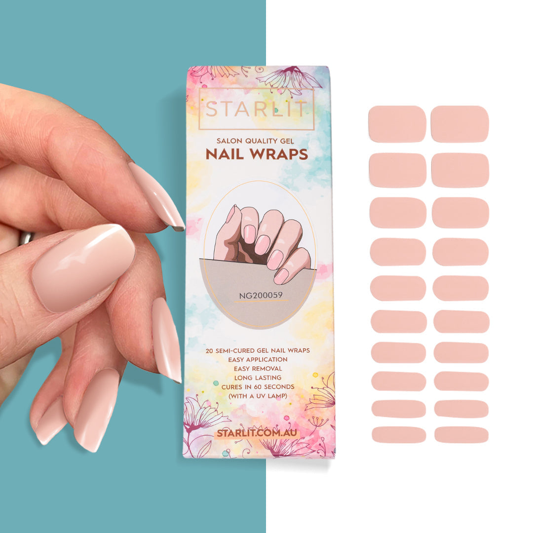 Bare It All Semi-Cured Gel Nail Wrap