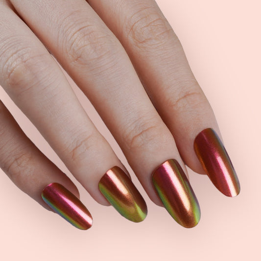 Berry Crumble Colour Shift Semi-Cured Gel Nail Wrap