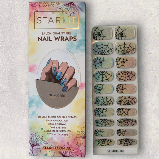 Web Designer Colour Shift Semi-Cured Gel Nail Wrap