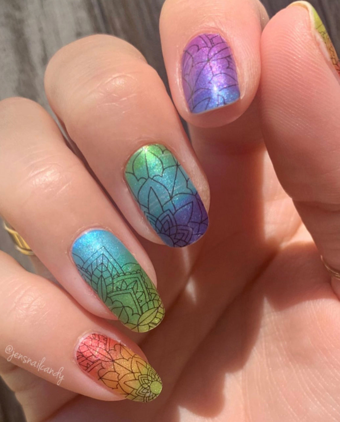 Rainbow Mandala - Limited Edition - Designed By Ramonica