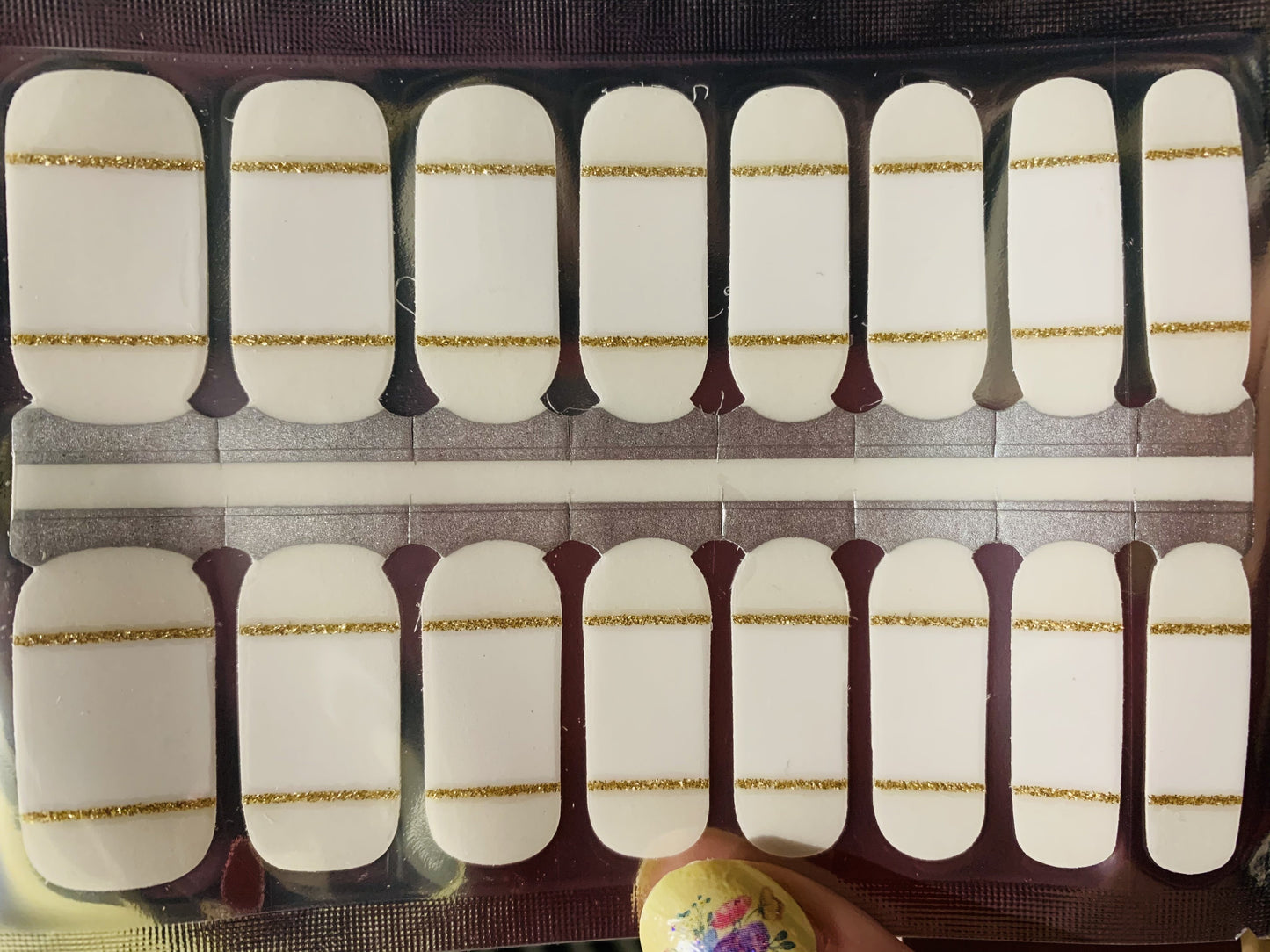Straight French Manicure (Transparent)