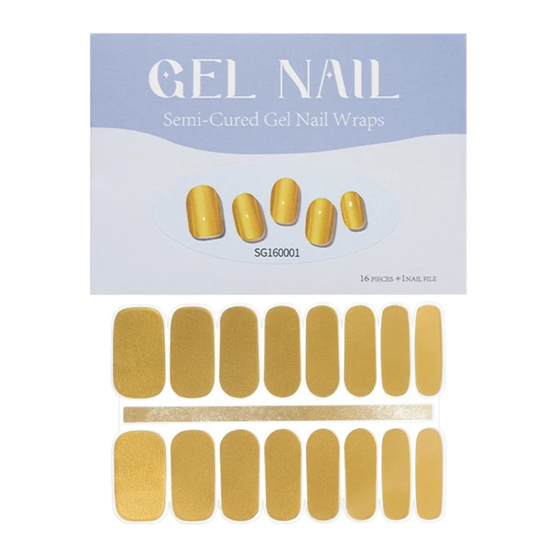 Midas Semi-Cured Gellies Nail Wrap