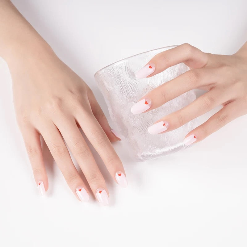 Sweetheart Semi-Cured Gel Nail Wrap