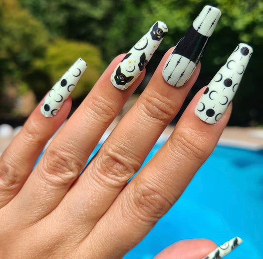 Celestial Cats (Glow In The Dark) - Limited Edition - Designs By Ramonica