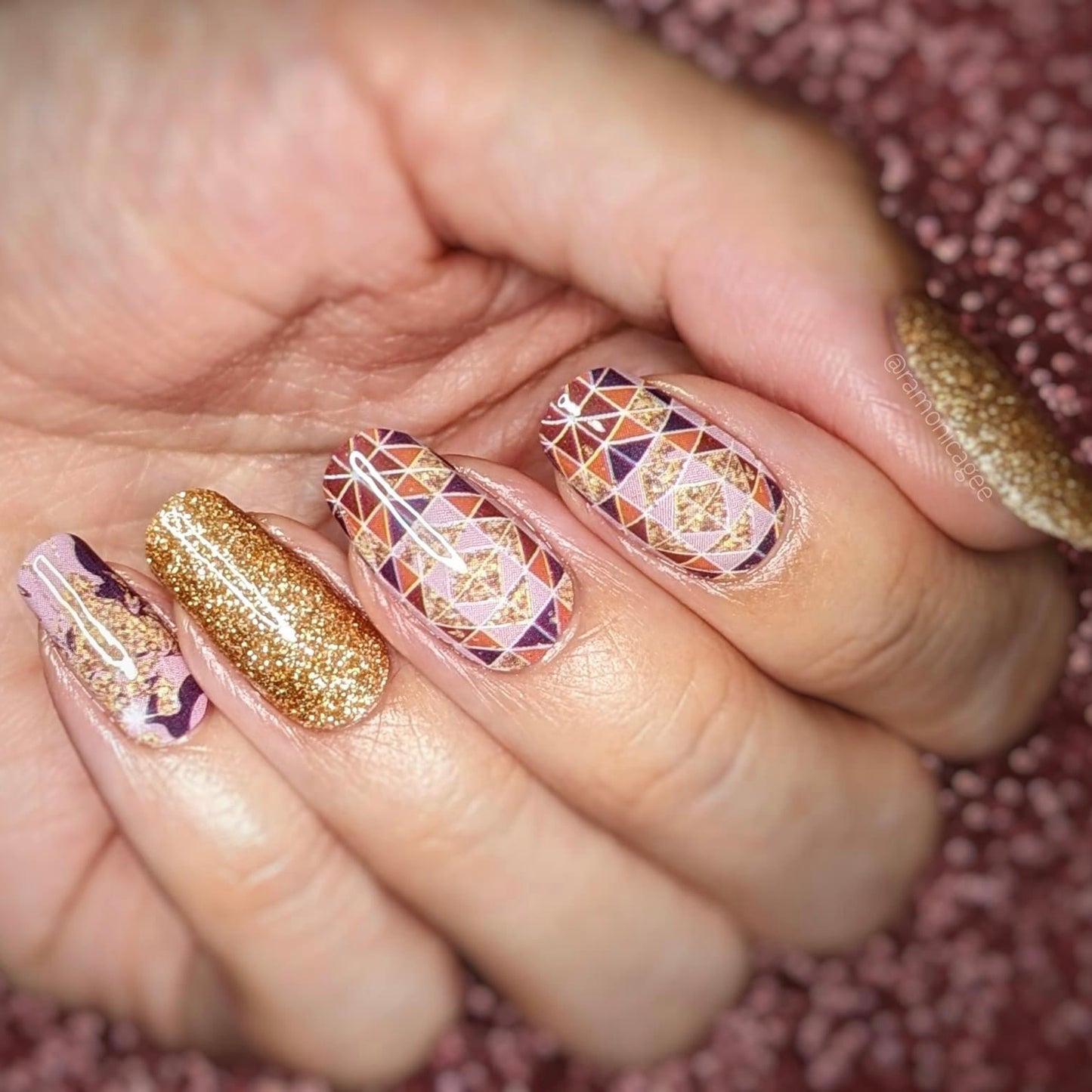 Geometric Sweet Swirls - Limited Edition - Designs By Ramonica