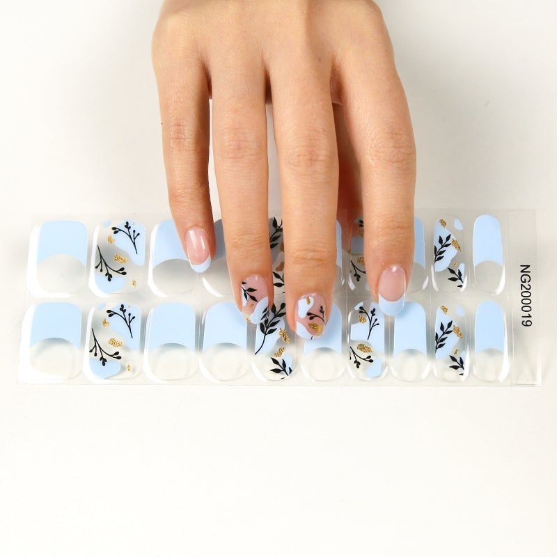Far Away Semi-Cured Gel Nail Wrap