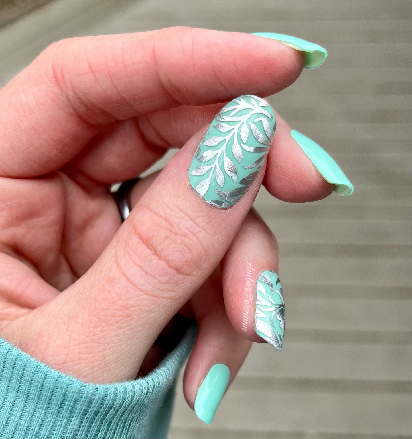 Sea Glass Semi-Cured Gel Nail Wrap