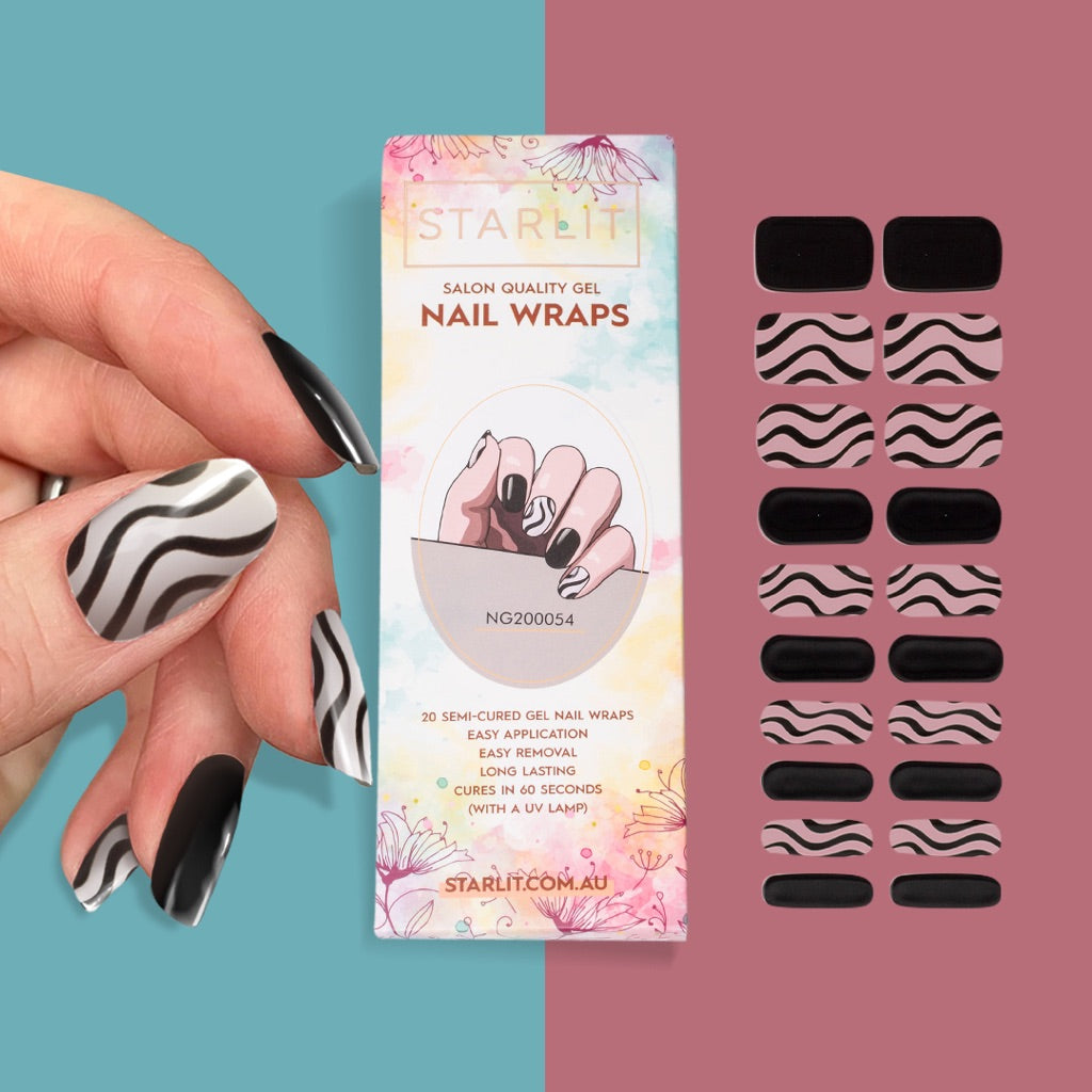 Groovy Baby Semi-Cured Gel Nail Wrap