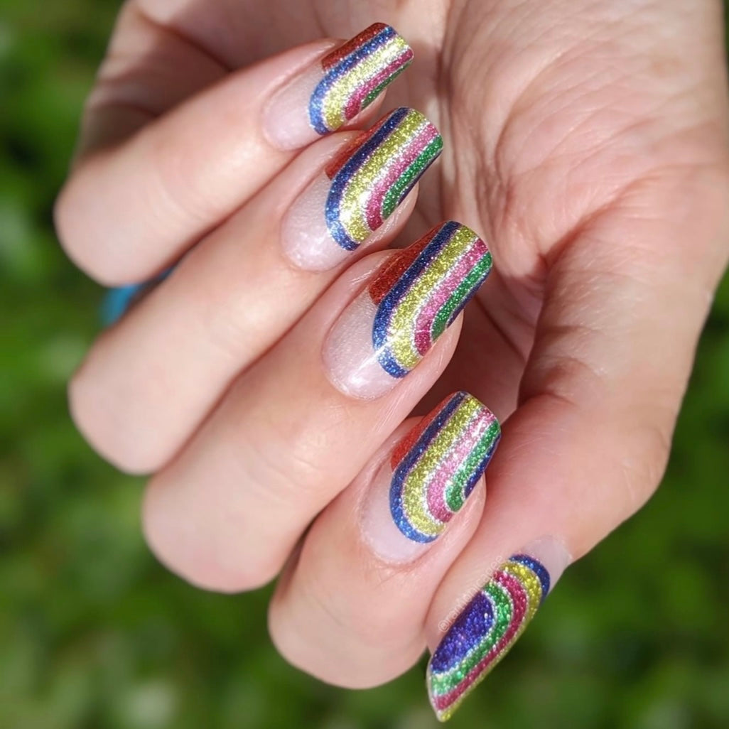 Tip Of The Rainbow - Limited Edition - Designs By Ramonica (Transparent)