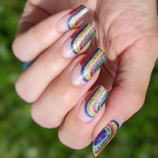 Tip Of The Rainbow - Limited Edition - Designs By Ramonica (Transparent)