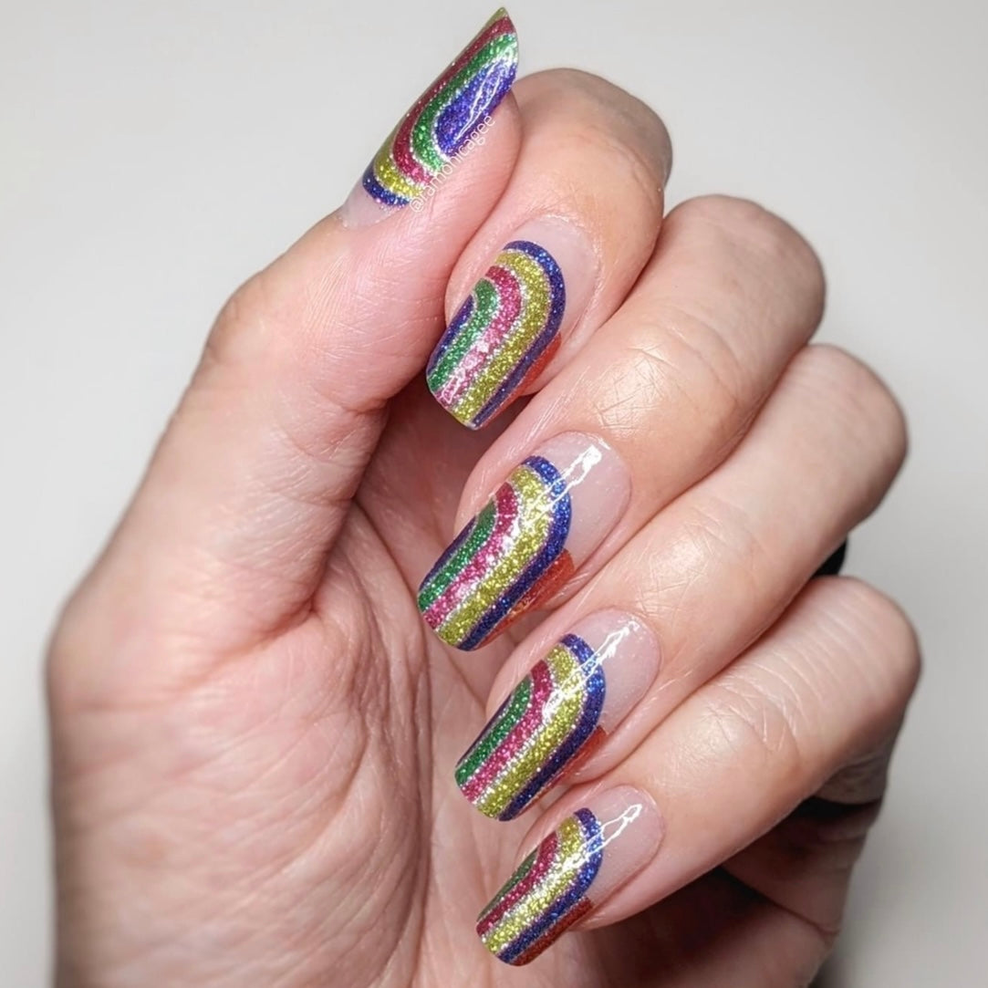 Tip Of The Rainbow - Limited Edition - Designs By Ramonica (Transparent)