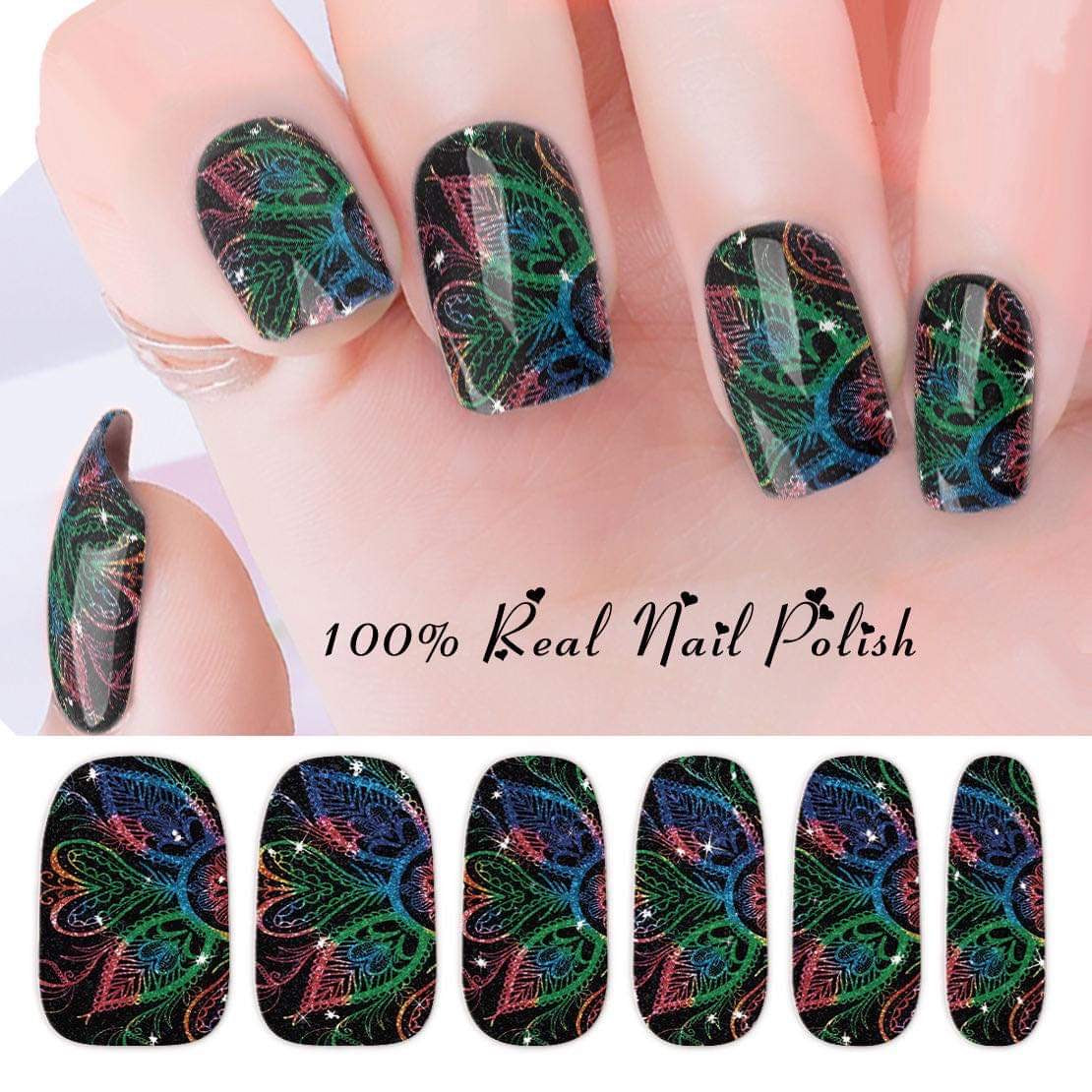 Pretty Peacock (Glitter)