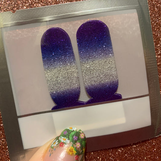 Blurple Ombré Foursies Accent