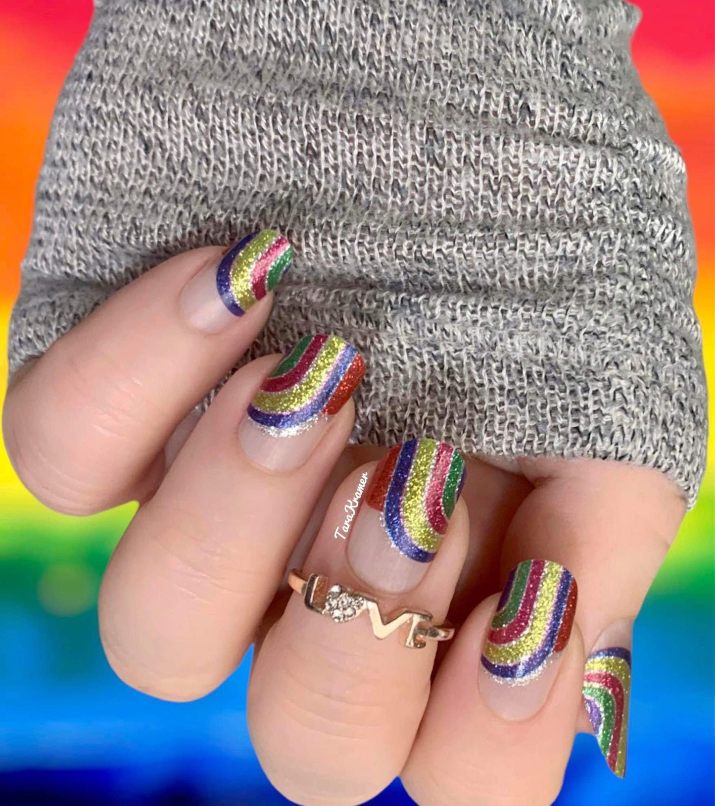 Tip Of The Rainbow - Limited Edition - Designs By Ramonica (Transparent)