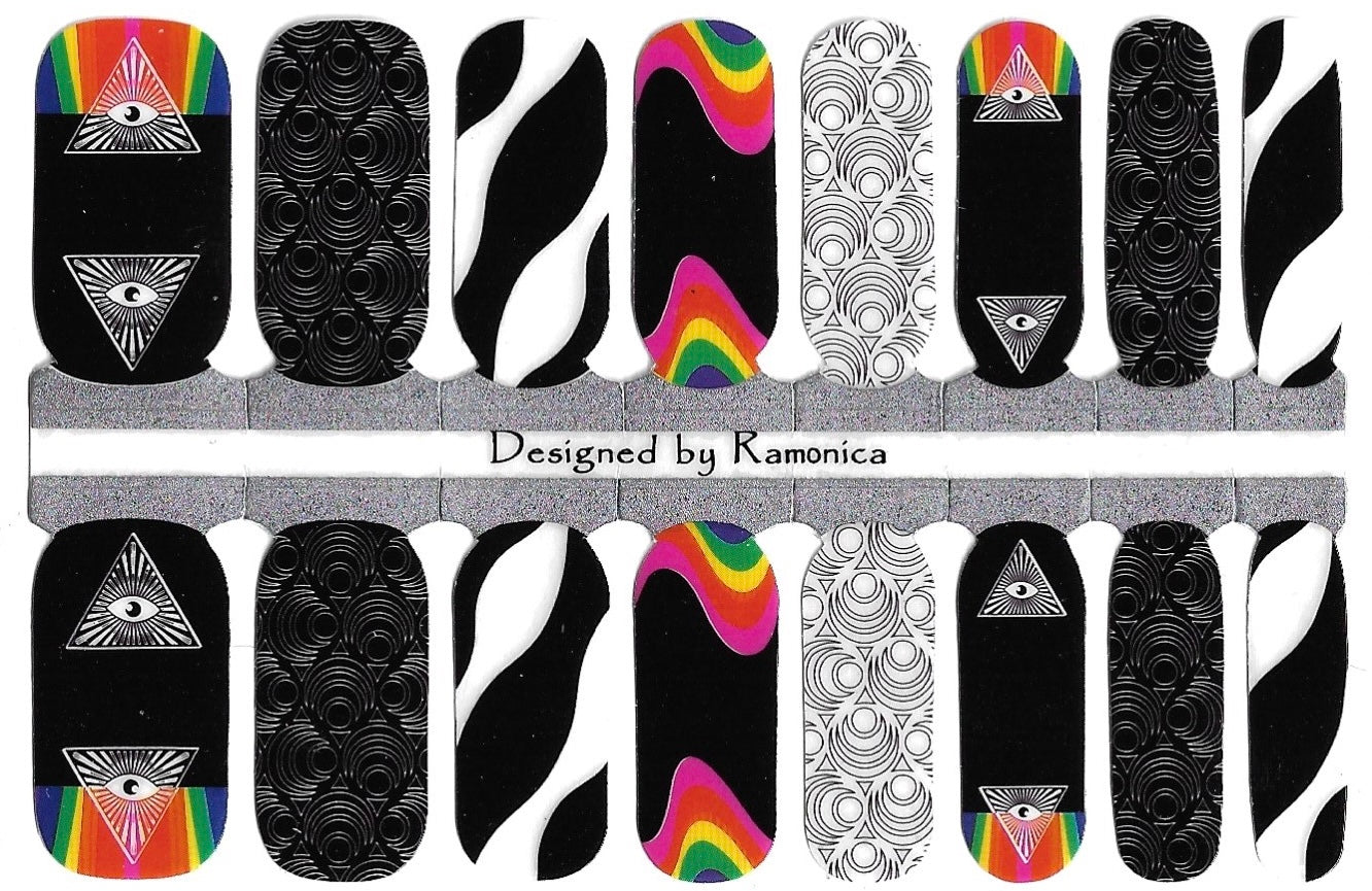 Rainbow Evil Eye - Limited Edition - Designed By Ramonica
