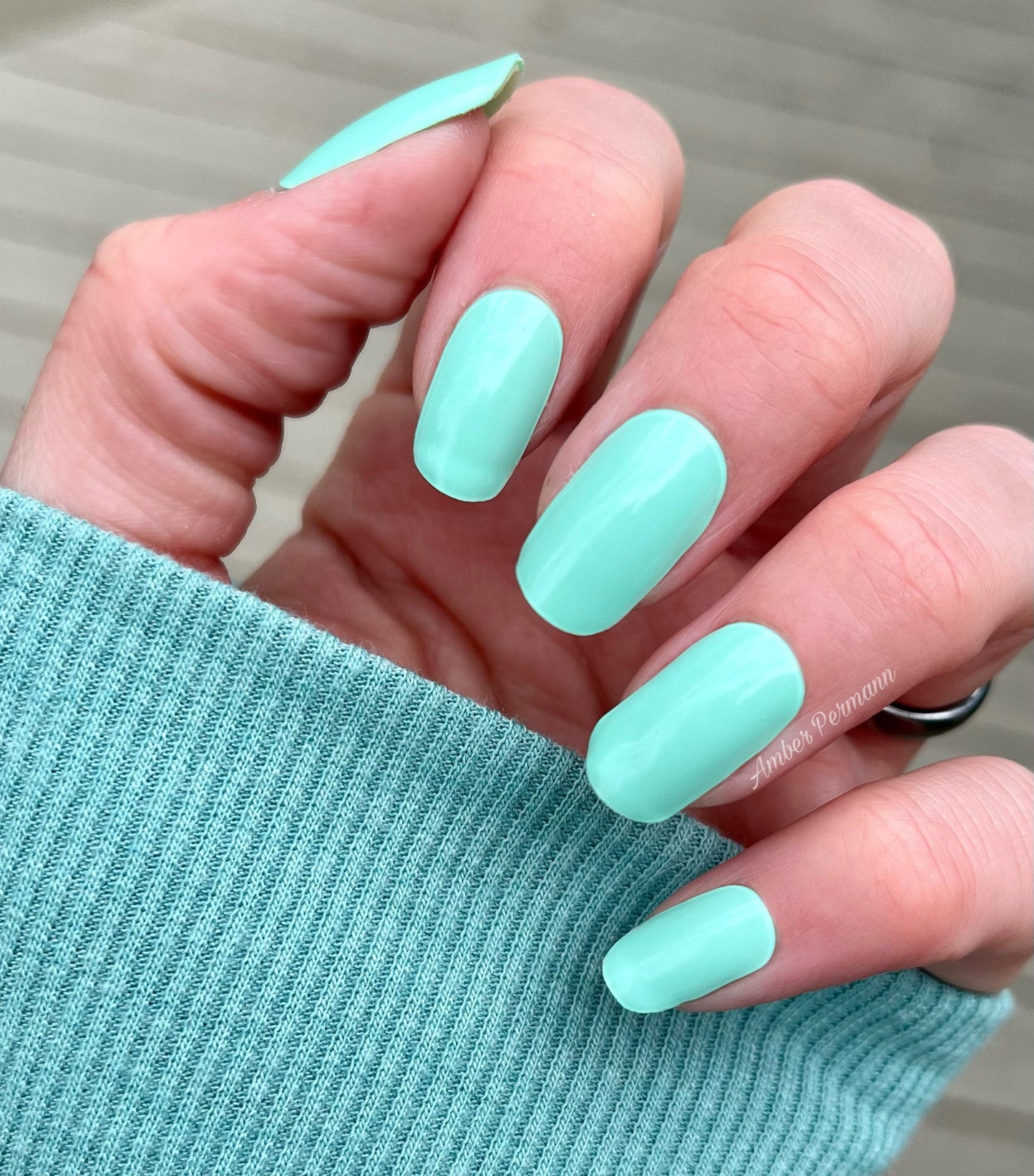 Sea Glass Semi-Cured Gel Nail Wrap