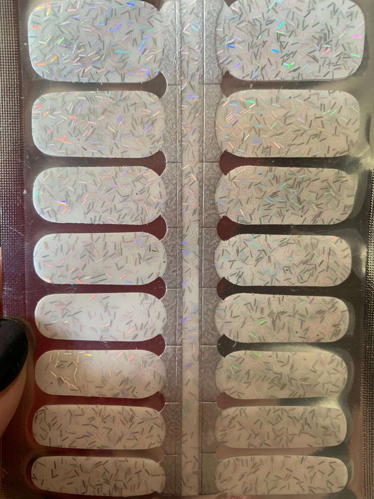 Confetti (Holographic Transparent)