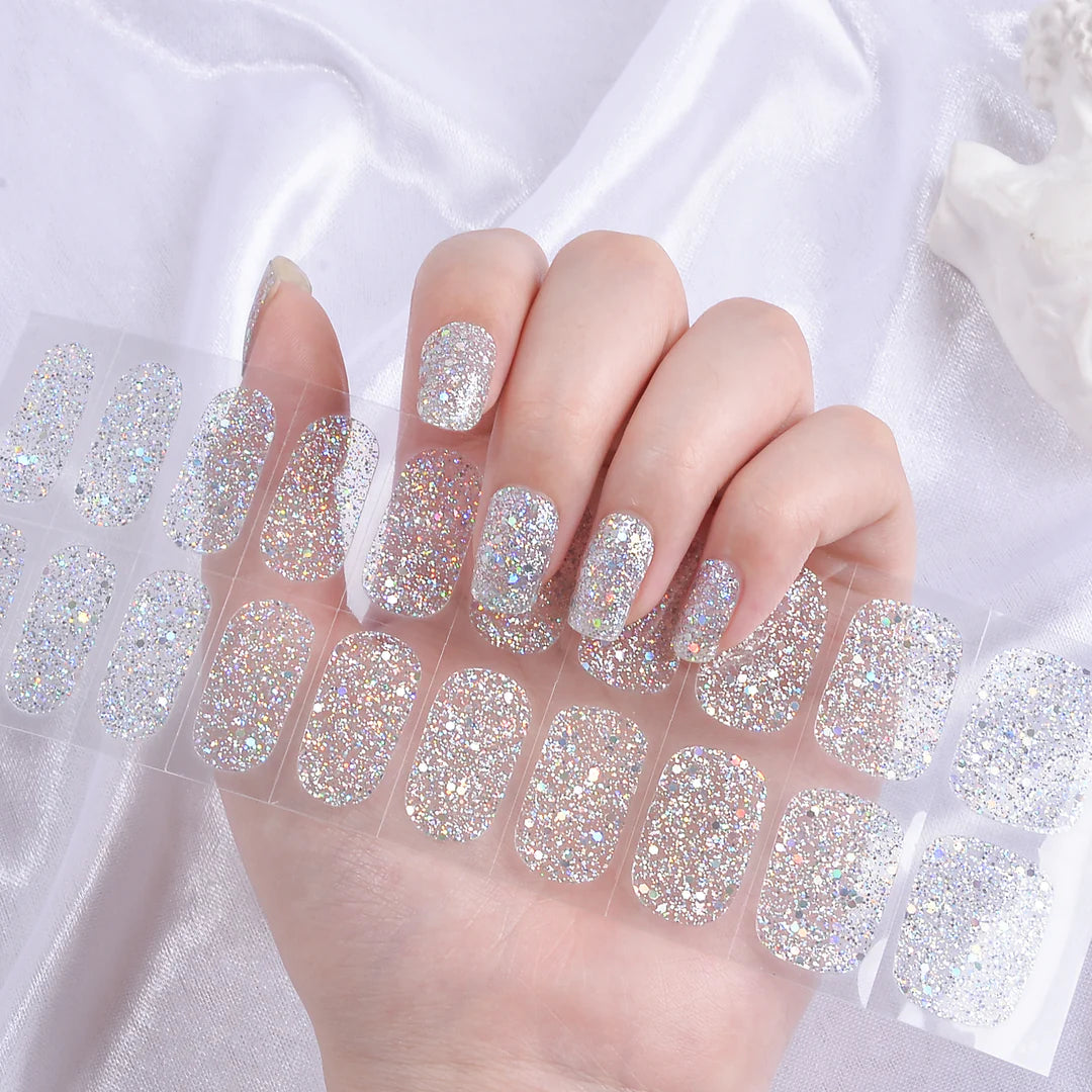 Diamond Crush NO LIGHT Air Dry Gel Wraps