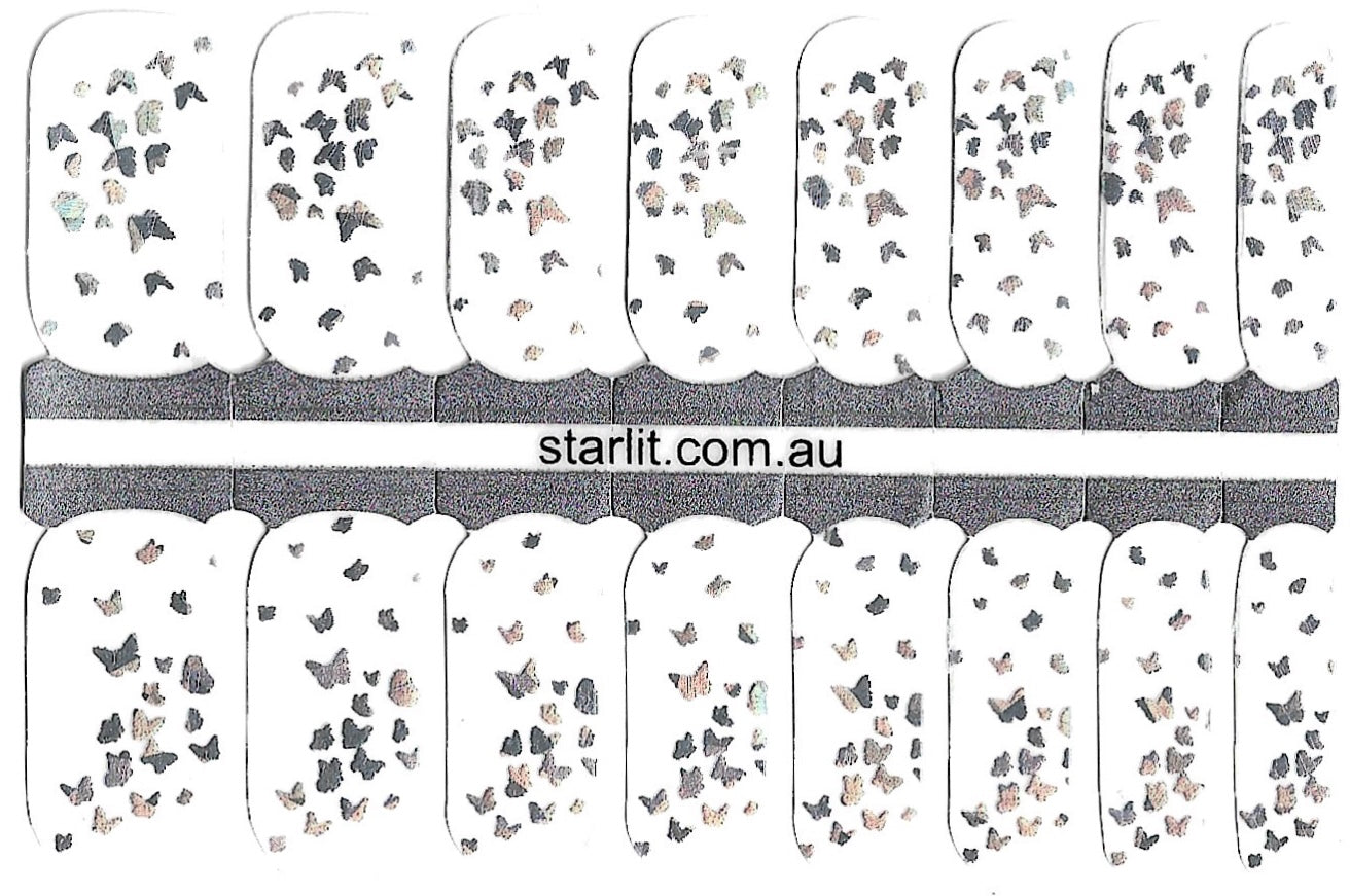 Social Butterfly (Transparent Holographic)