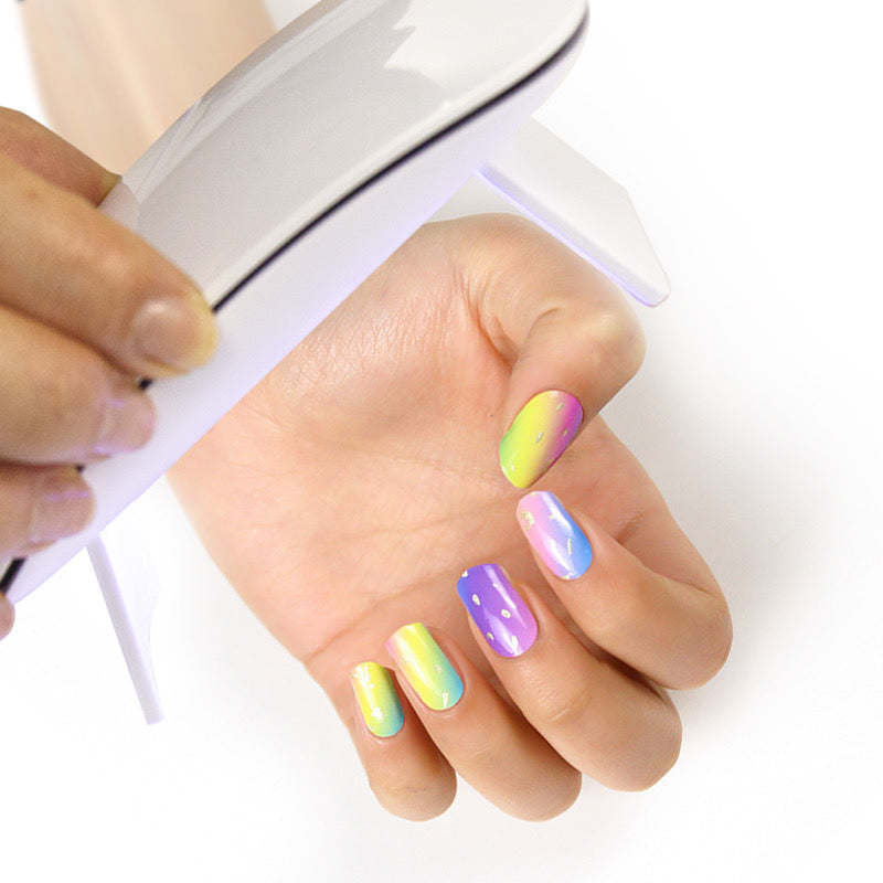 Meet The Rainbow Semi-Cured Gel Nail Wrap