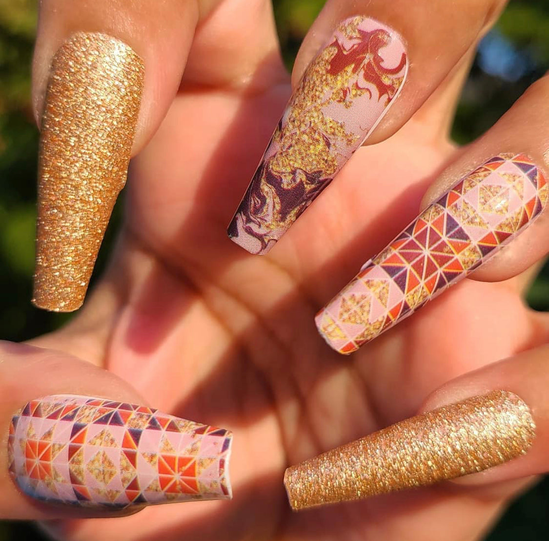 Geometric Sweet Swirls - Limited Edition - Designs By Ramonica