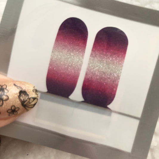 Purple Ombre Twosies Accent