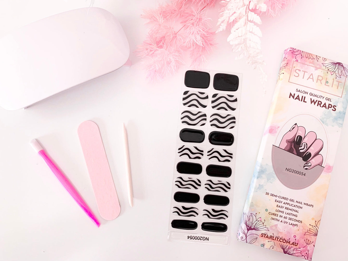 Groovy Baby Semi-Cured Gel Nail Wrap