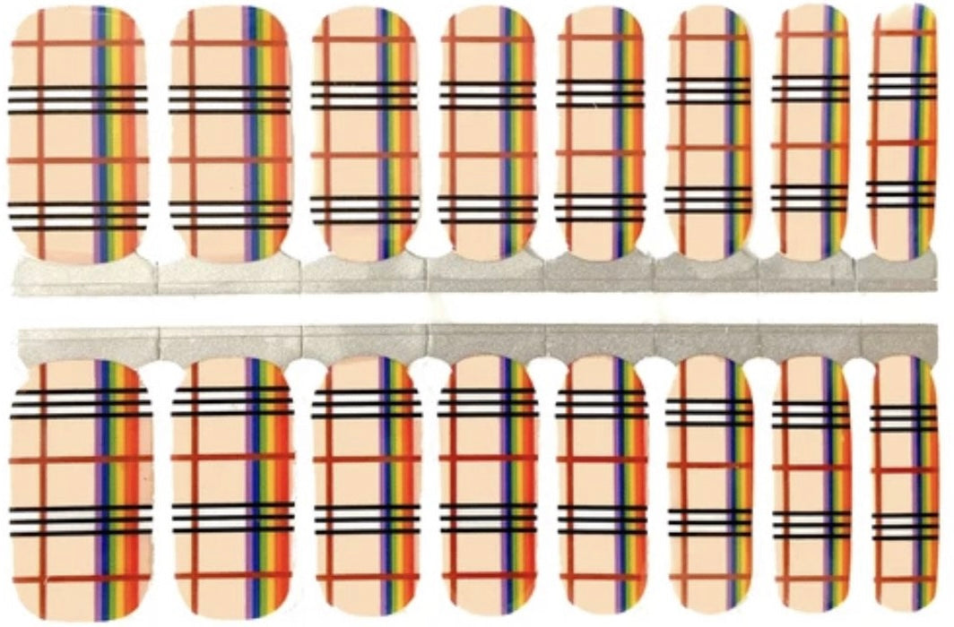 Rainbow Plaid
