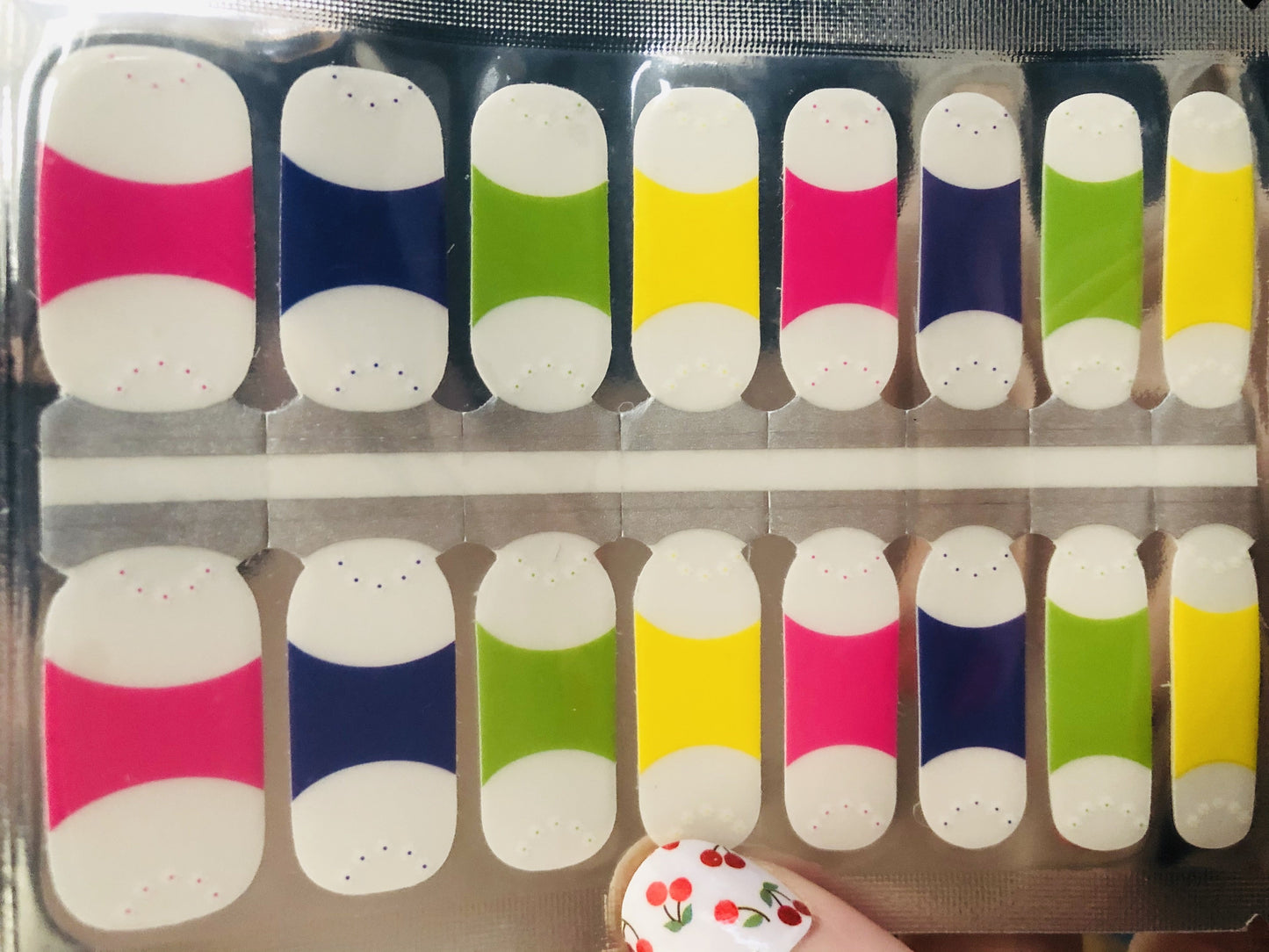 Summer Fun French Mani