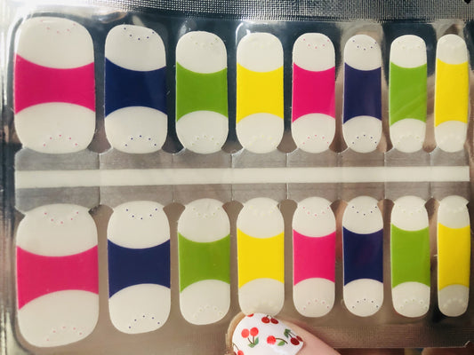 Summer Fun French Mani