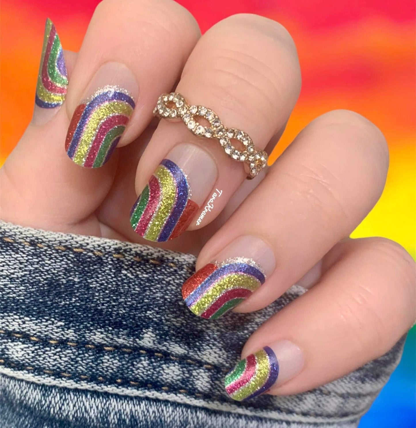 Tip Of The Rainbow - Limited Edition - Designs By Ramonica (Transparent)