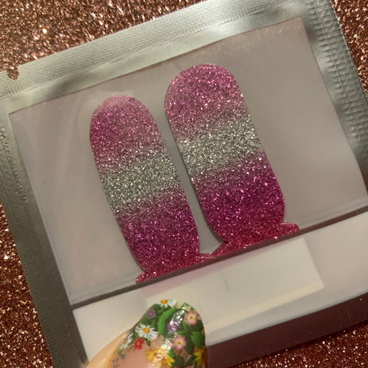 Pink Ombré Foursies Accent