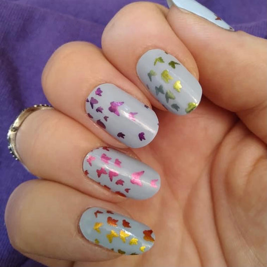 Social Butterfly (Transparent Rainbow)