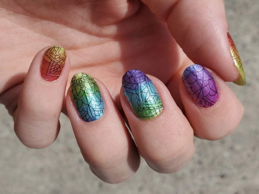 Rainbow Mandala - Limited Edition - Designed By Ramonica