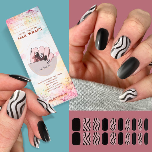 Groovy Baby Semi-Cured Gel Nail Wrap