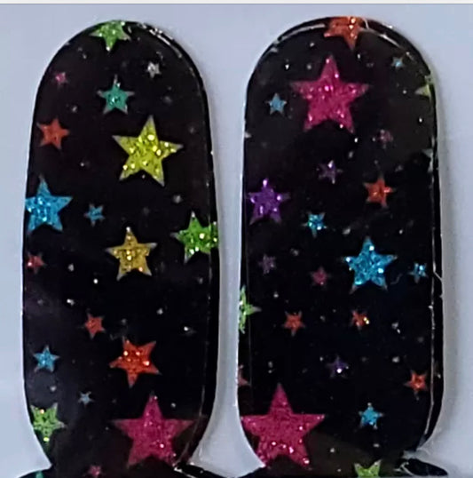 Rainbow Stars Foursies Accent