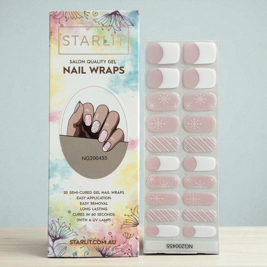Snow Much Fun Semi-Cured Gel Nail Wrap