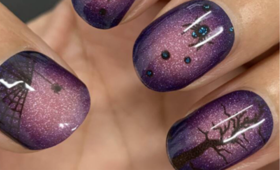 Wicked Woods Semi-Cured Gel Nail Wrap