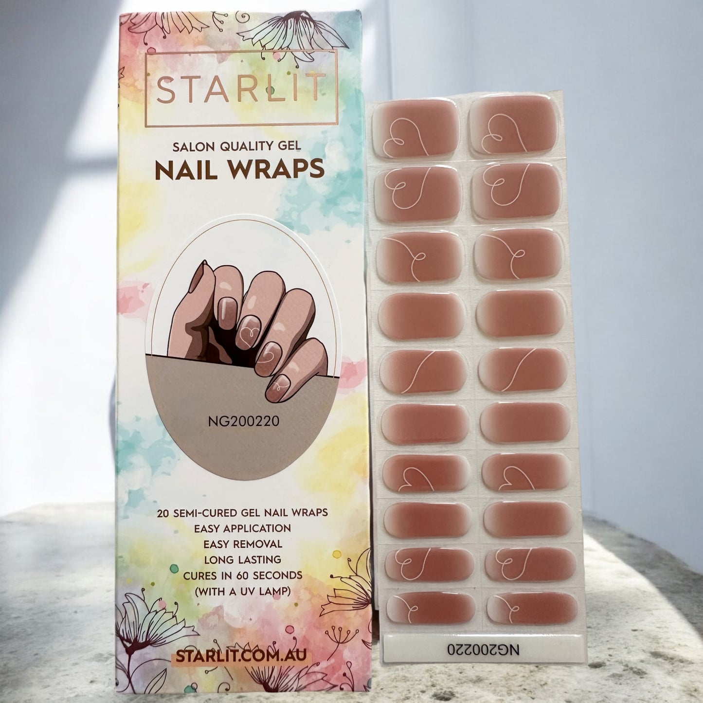 Love At First Fade Semi-Cured Gel Nail Wrap